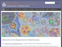 Tablet Screenshot of maths.rkmvu.ac.in